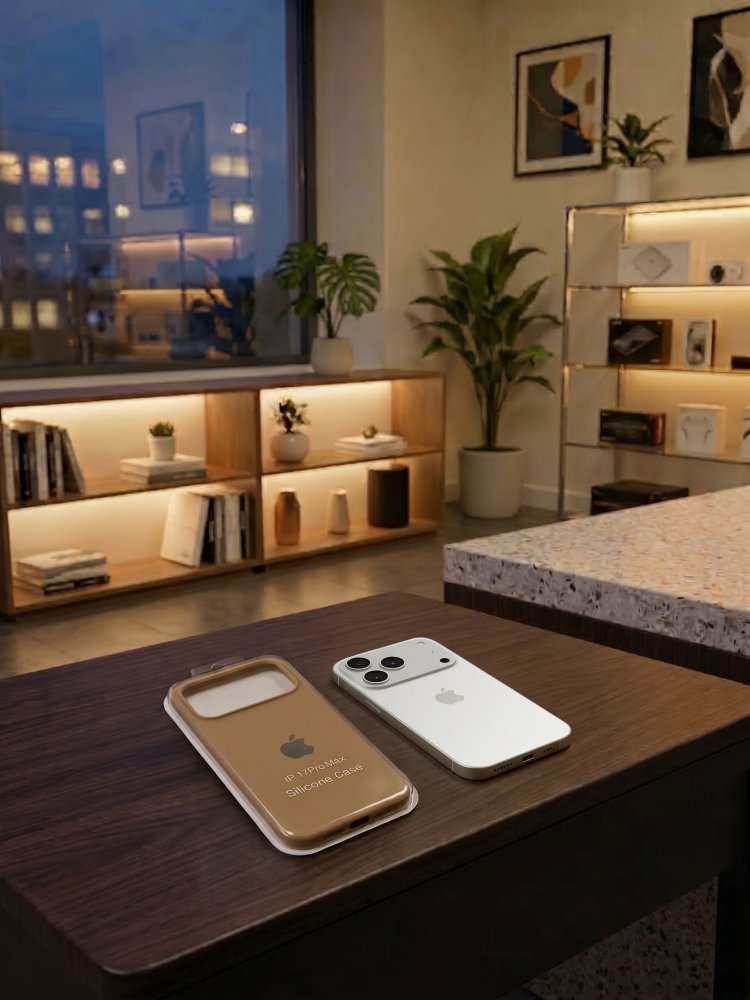 Funda de silicona para iPhone 17 Pro Max